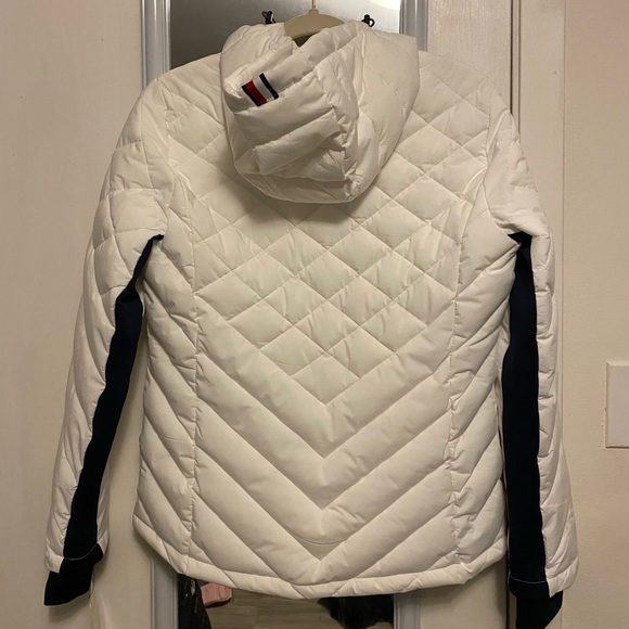NWT White Tommy Hilfiger Quilted Packable Jacket - Picture 5 of 6